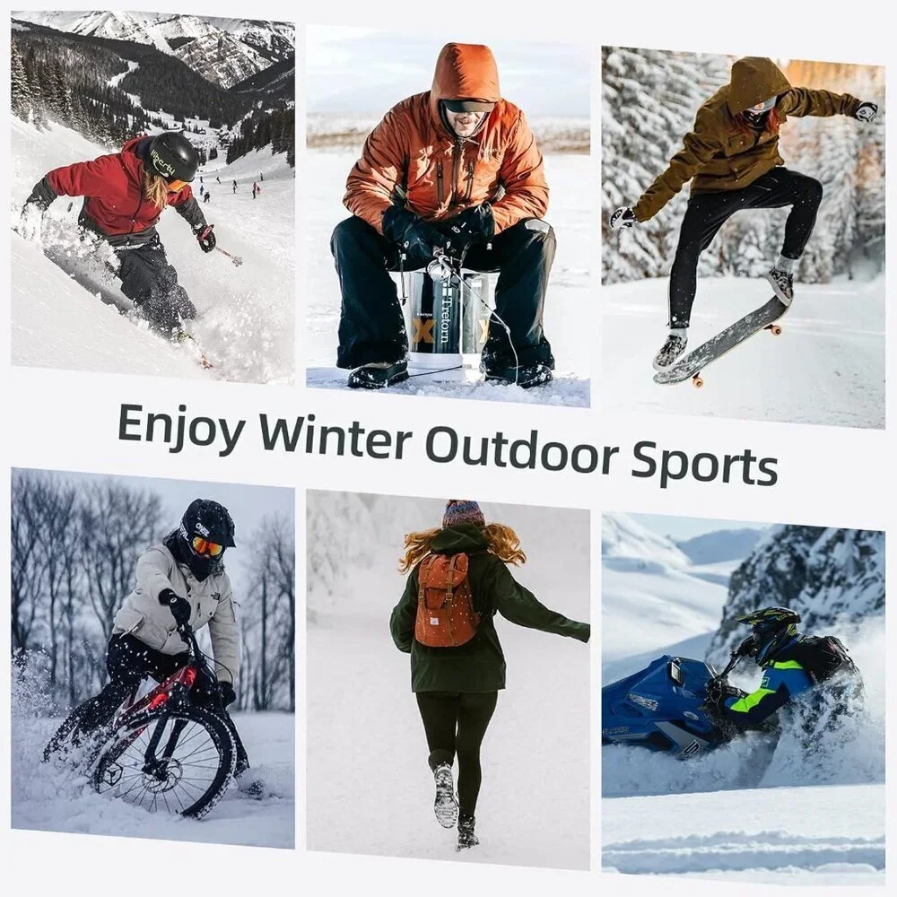 Fleece Ear Warmer Headband Women Men Winter Cold Weather Ski Running Cycling